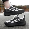 2025 foreign trade lightweight sports shoes Pace Panda explosion high elastic shock absorption running men's shoes jumping exercise couple casual sh