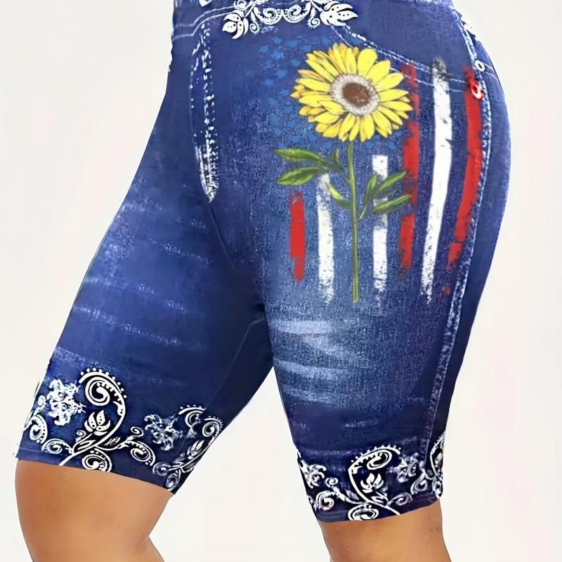 2026 Floral Skull Print Plus Size Women's Motorcycle Suit: Fashionable & Versatile