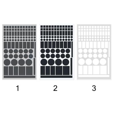 Led Covers Block Light Dimming Stickers Easy To Use Great Adhesion Strength Blackout Stickers Shading Avoid Glare Black Color