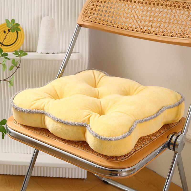 Ergonomic Square Seat Cushion for Long-lasting Comfort - Thickened Office, Tatami, Chair, and Stool Pad