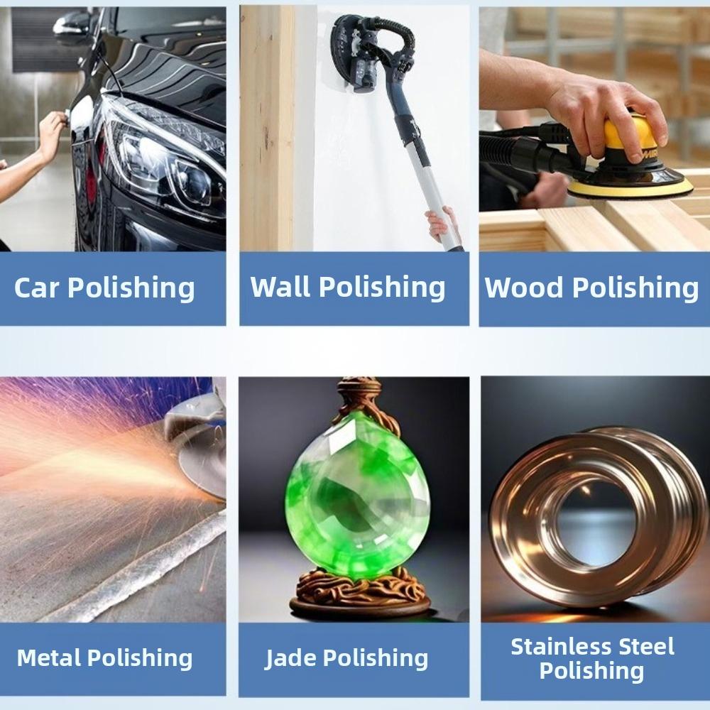 60-2000 Grits Triangle Sandpaper Alumina Oxide Hook and Loop Sandpaper For Sanding Tools