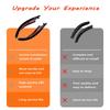 Car Roof Water Rain Gutter Diverters ABS Hardtop Rain Water Deflector Extension For Jeep Wrangler JK 2007-2017 JL 2018-2013 DIY