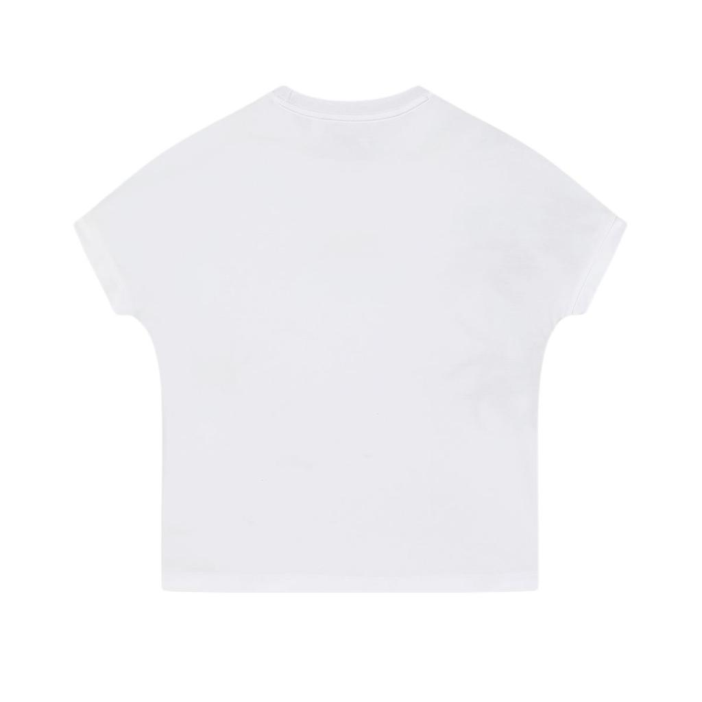 Fila Round Neck Printed Comfortable Short Sleeve Regular T-Shirt Women Tops F61W428104AZA