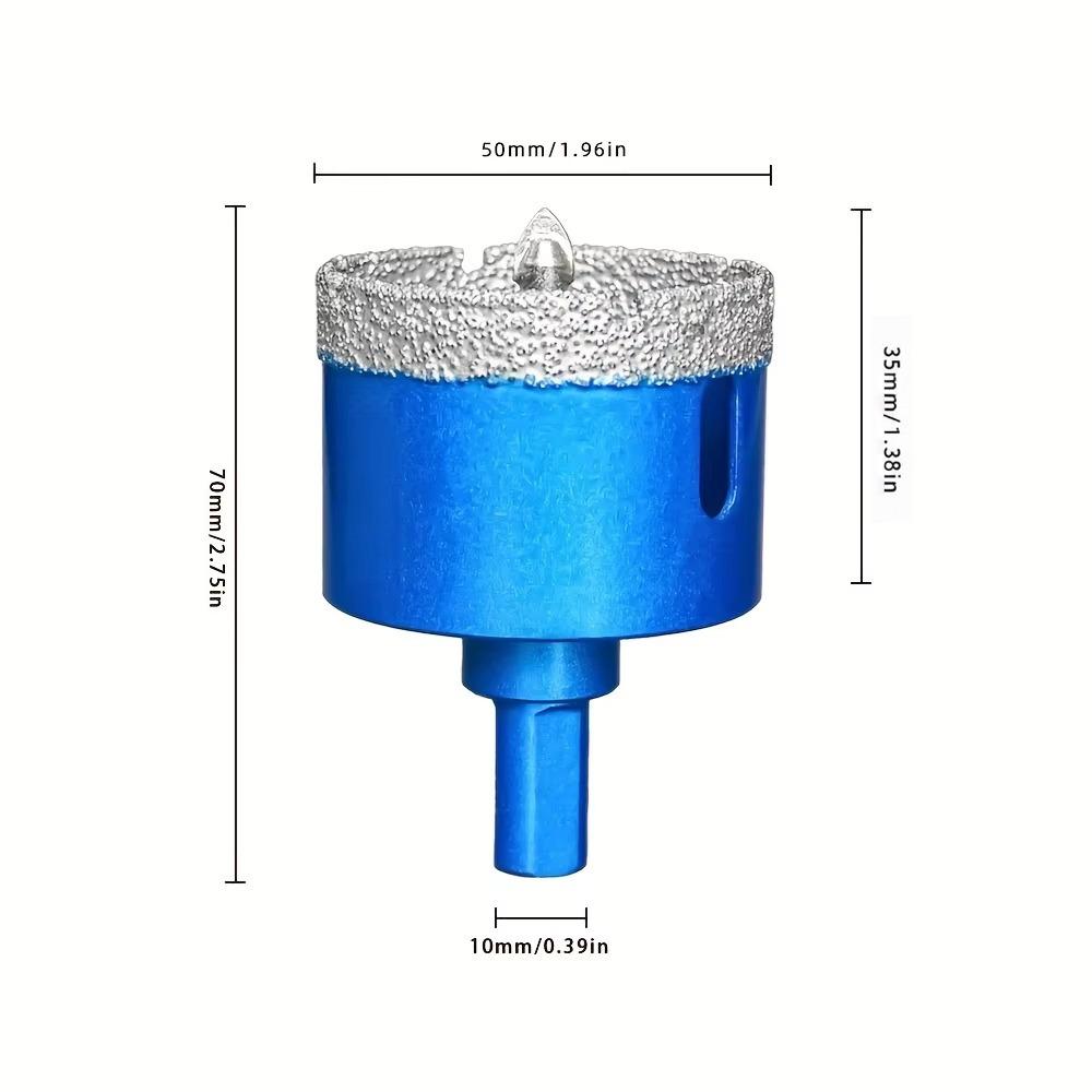 Diamond Coated Tile Drill Bit Hex Shank Drill Bit Durable Diamond Hole Saw Glass Tile
