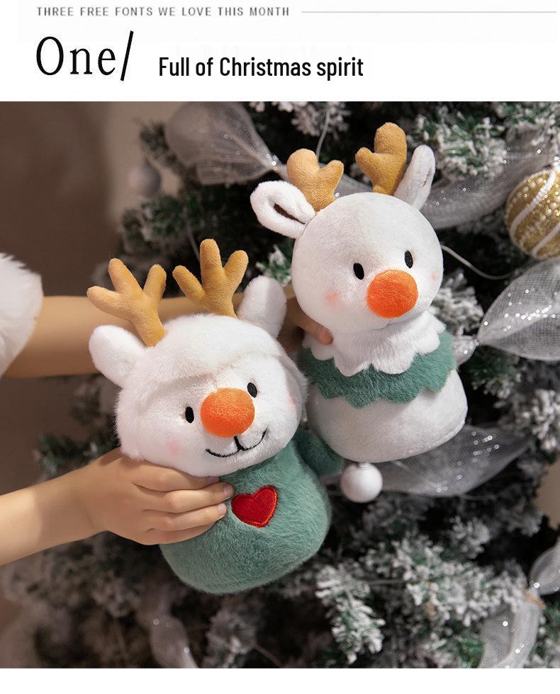 Adorabile Peluche Renna di Natale per Bambini