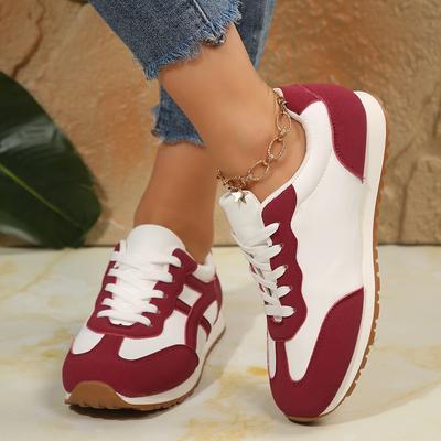 Women Sneakers Fashion Casual Flat Vulcanize Shoes Ladies Outdoor Walking Sneakers Women Comfortable Classical Designer Shoes