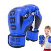 Boxing Punching Gloves Adjustable Boys Protective Sparring Mitts Comfortable Boxing Wraps Gloves for 6-12 Years Old Boys Girls