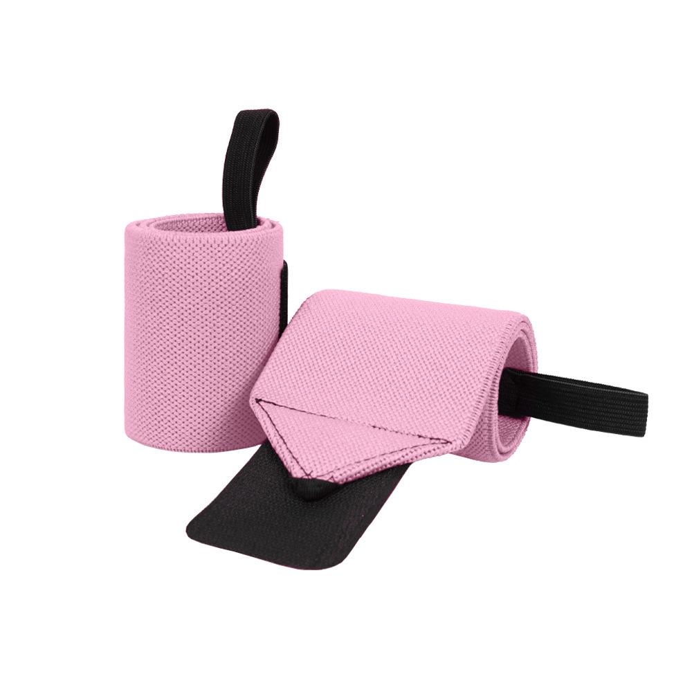 Elastic Compression Wrist Wraps for Weightlifting Powerlifting Gym Training Adjustable Breathable Support Straps for Injury Prevention and Stability