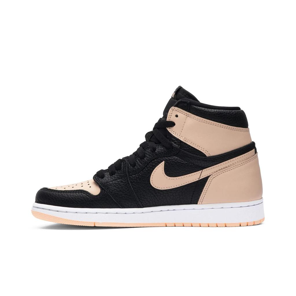 Air Jordan 1 Retro High OG 'Crimson Tint' (Unisex) Black / Crimson Tint-Hyper Pink-White Vintage Basketball Shoes 555088 081