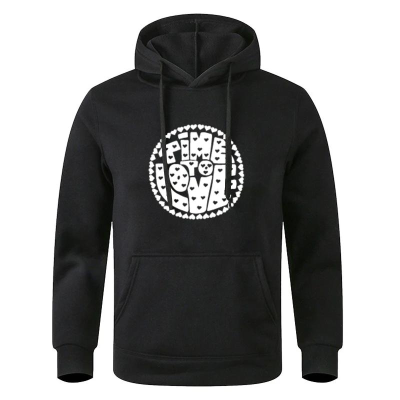 

Teens Autumn Long Sleeve Black Gray Hooded Sweatshirt Hoodie Sportswear 3XL