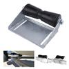 Boat Trailer Rollers with Bracket Heavy Duty Effort Saving Galvanized Steel Rubber Keel Roller Assembly Kit