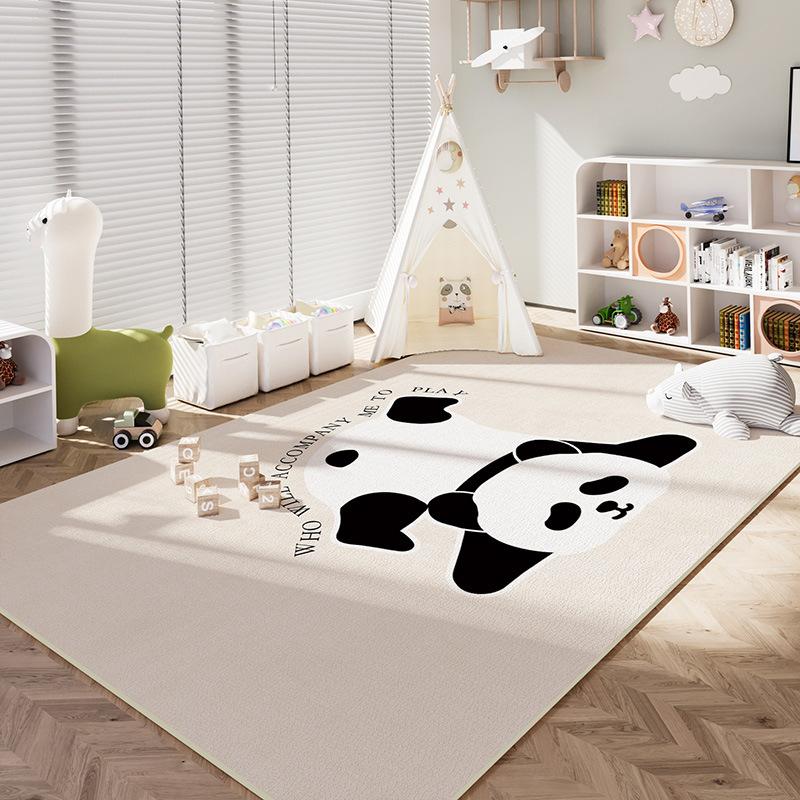 Children's Room Carpet Bedroom Cartoon Learning Reading Area Floor Mat Baby Climbing Mat Bedside Carpet Living Room