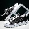 Men's Canvas Shoes Spring Summer Fashion Low-top Vulcanized Walking Shoes Outdoor Casual Man Shoes