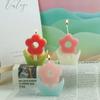 DIY Flower Aromatherapy Candle Silicone Mold for Gypsum Resin Soap Making Home Desktop Craft Decoration