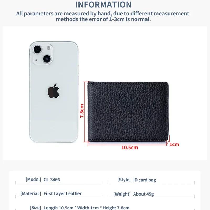 Echtes Leder Auto Führerschein Kreditkartentasche Hülle Halter Geldbörse Brieftasche für Fahrzeugzertifikat