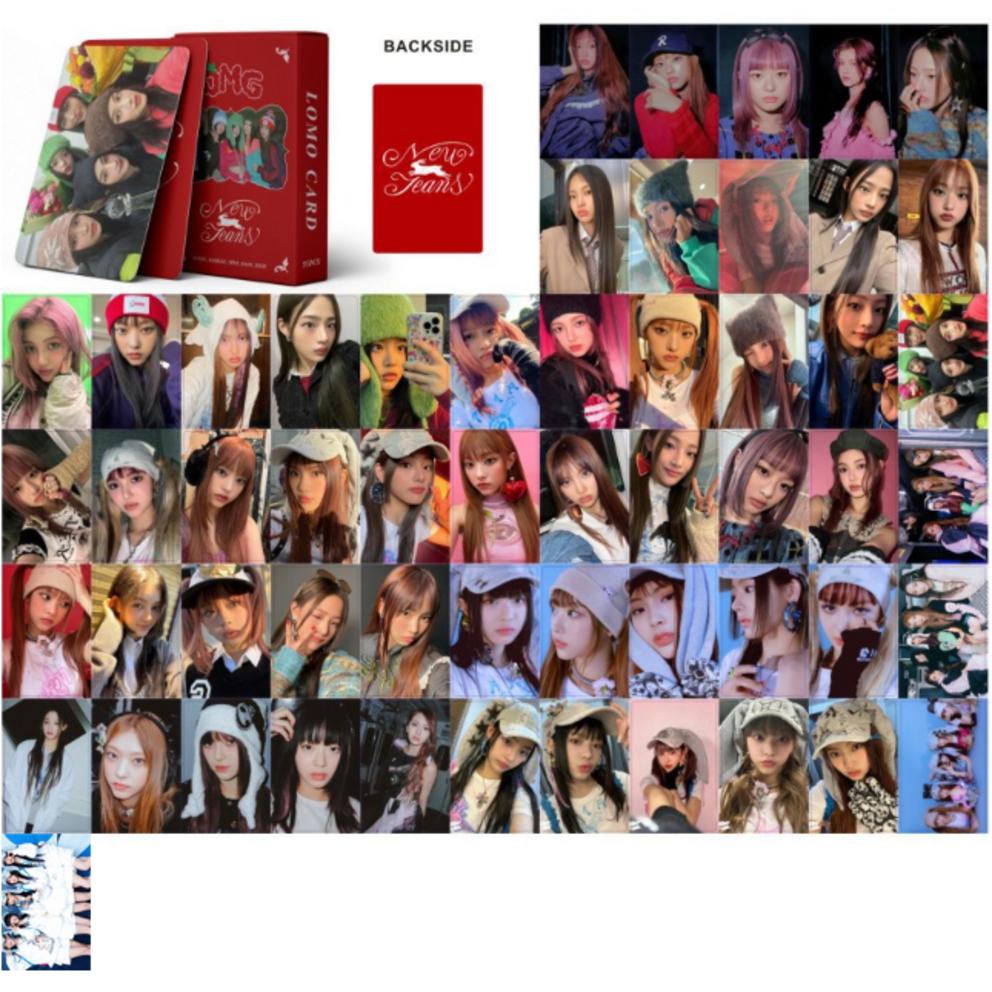 New Jeans Photocard Set of 55 OMG Idol Photocards