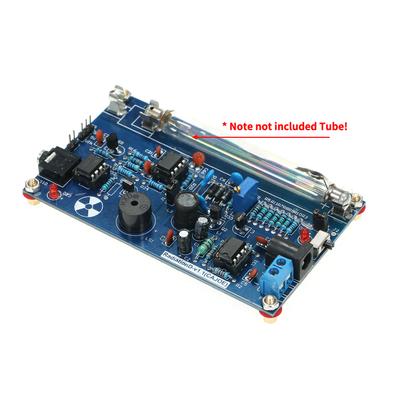 Sistema di rilevamento delle radiazioni assemblato, modulo di kit contatore Geiger per rilevatore di radiazioni nucleari a tubo Miller fai-da-te Modulo sperimentale