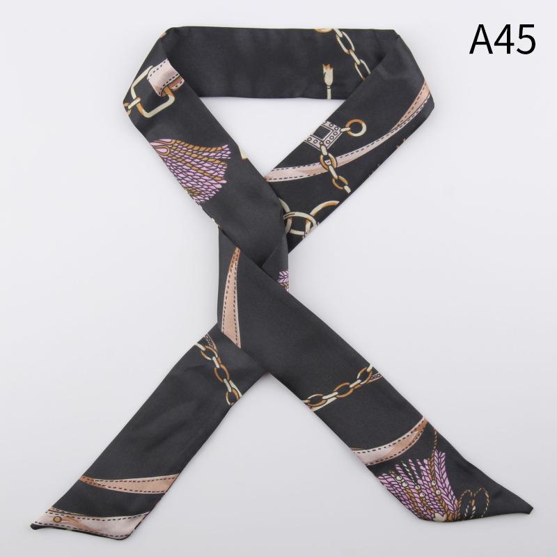 Silk Scarves Versatile Tied Bags, Long Strips, Small Silk Scarves, Bows, Headbands, Streamers, Gift Boxes, Gift Straps.