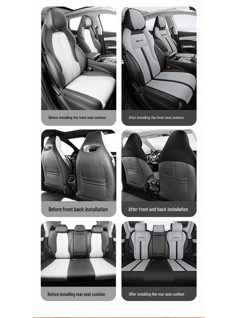 BYD Frigate 07/Destroyer Honeycomb Car Seat Cushion Set - All Seasons