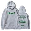 Frank Ocean Blonde album hoodie Frank Ocean White Ferrari Musik Dam Harajuku långärmad sportkläder Herr och dam