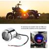Mini Motorcycle Tachometer,Motorcycle Mini Tachometer Red Backlight,Motorcycle Tach Led Rpm Gauge Tachometer,2 in 1 Motorcycle Led Digital Voltmeter