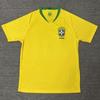Brazil Training Football Jersey Fans Edition Short Sleeve Soccer Shirts Unisex Women