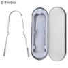 Stainless Steel/Pure Copper Tongue Scraper With Storage Box Oral Cleaner Brush Fresh Cleaning Hygiene High Quality Tongue Scrape