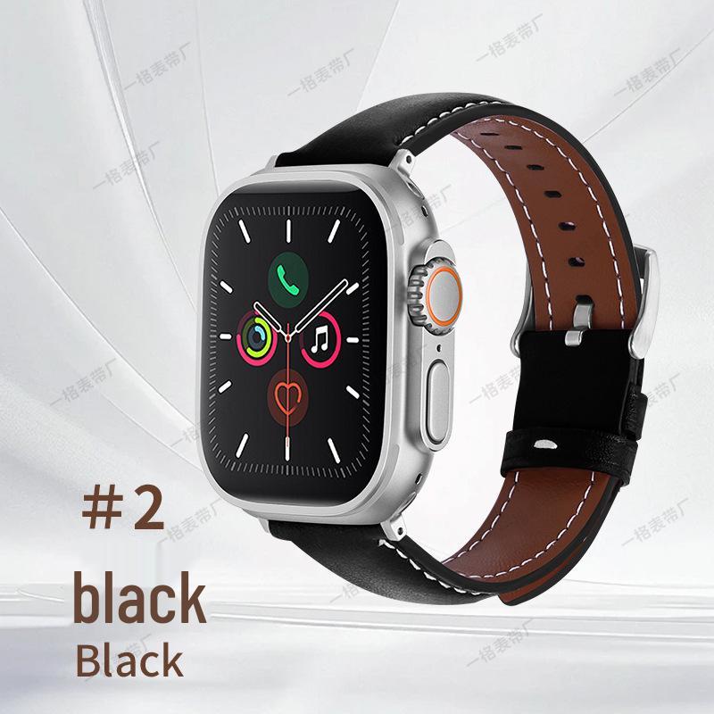 Echtes Leder Mikrofaser Apple Watch Armband für iWatch