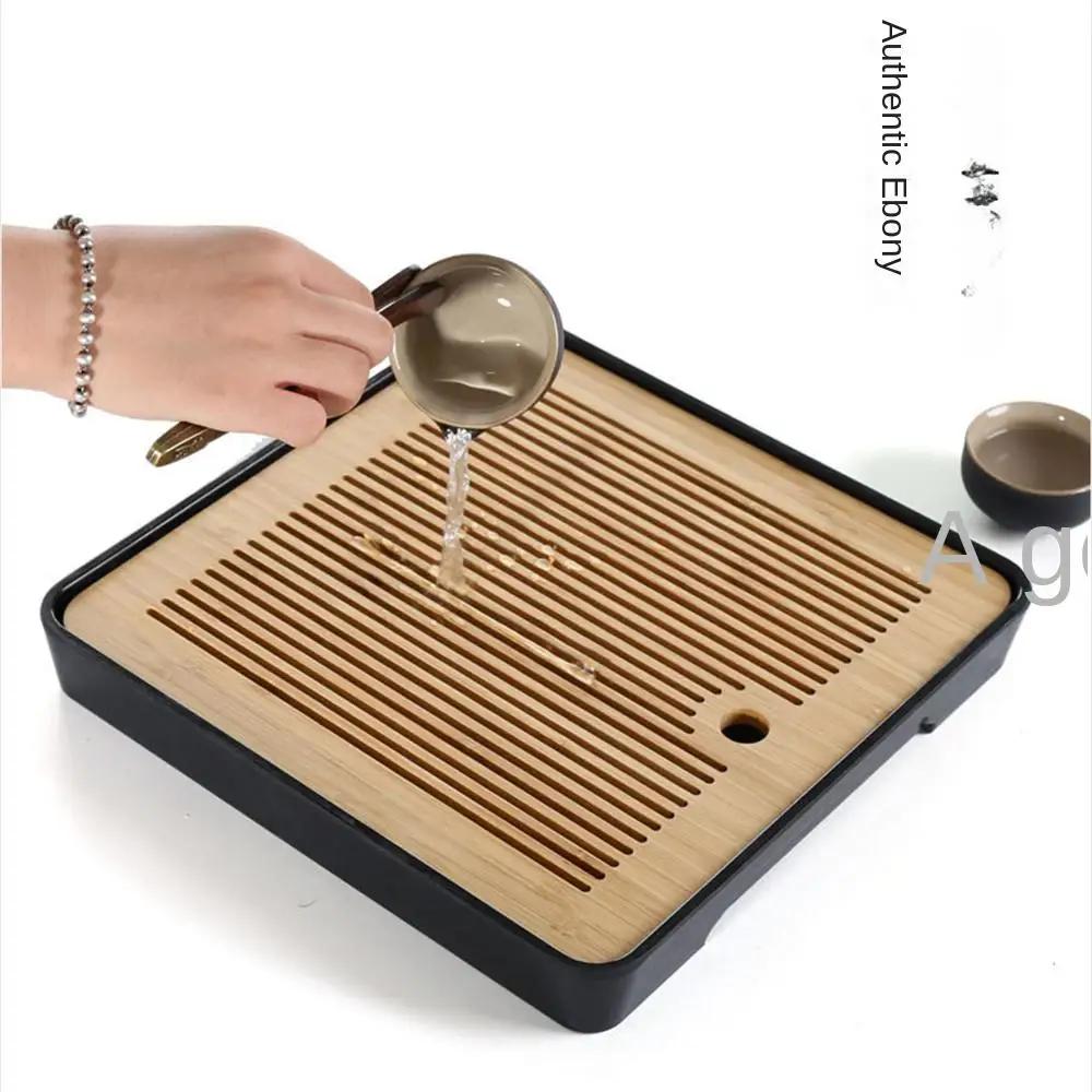 Přírodní bambusové pinzety Pohodlné dřevěné bambusové Dřevěné čajové spony Pinzety na čaj Čajová svorka Protiskluzová pilová spona na čaj