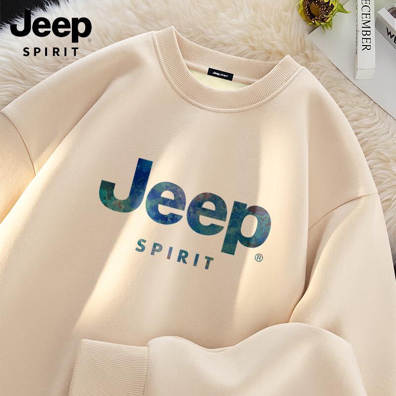 

JEEP SPIRIT Men s Heavyweight Fleece Sweatshirt L