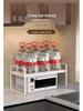 Retractable Kitchen Countertop Spice & Dish Storage Rack