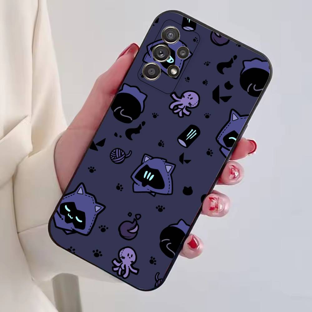 

Game V-Valorant Cute Phone Case Black Silicone Soft For Samsung S25,S24,S21,S22,S23,S30,Ultra,S20,Plus,Fe,Lite Samsung S20ULTRA5G