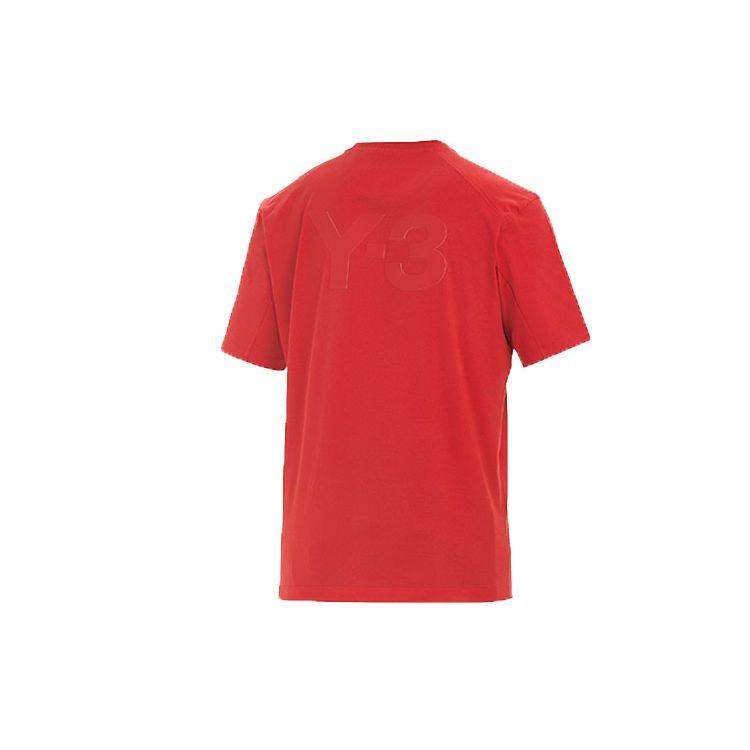 Y-3 Solid Color Casual Short Sleeve T-Shirt Men Tops Red GK4508