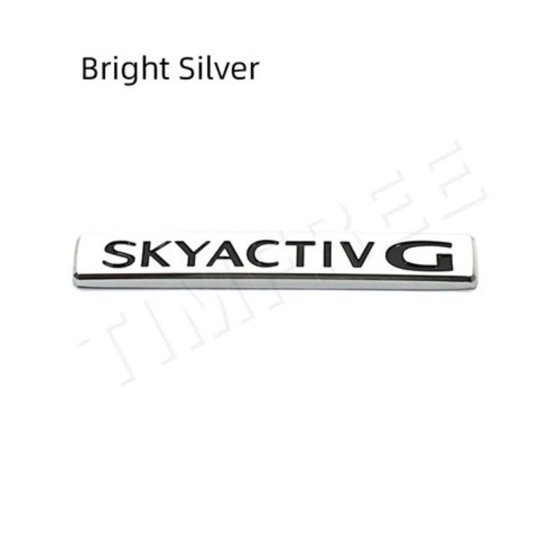 Металлический 3D значок-эмблема SKYACTIV G для решетки радиатора, багажника, крыла, декоративная наклейка