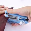 Random Color Mini Sewing Machines Needlework Hand-Held Clothes Sewing Tools