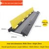 PVC Cable Protector: Outdoor Stage Floor, Anti-Pressure, Road/Truck Trench, Speed Bump
