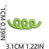 DIY handmade decorative cloth stickers colored digital stickers bag change dress up music note bow computer embroidery label3 pcs MOQ, mix styles