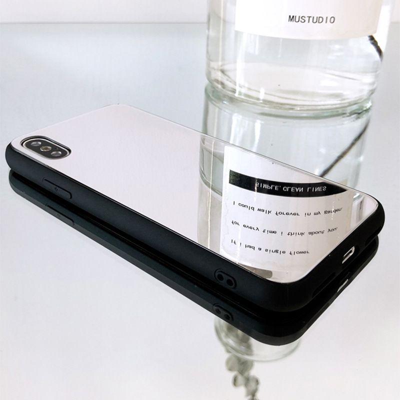 Clear Classic Crystal With Luxury Girls Mirro Soft Shell For Iphonex 78 Plus