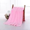 70x140 Nano Ultra-Fine Fiber Cartoon Embossed Bear Quick-Dry Bath & Beach Towel