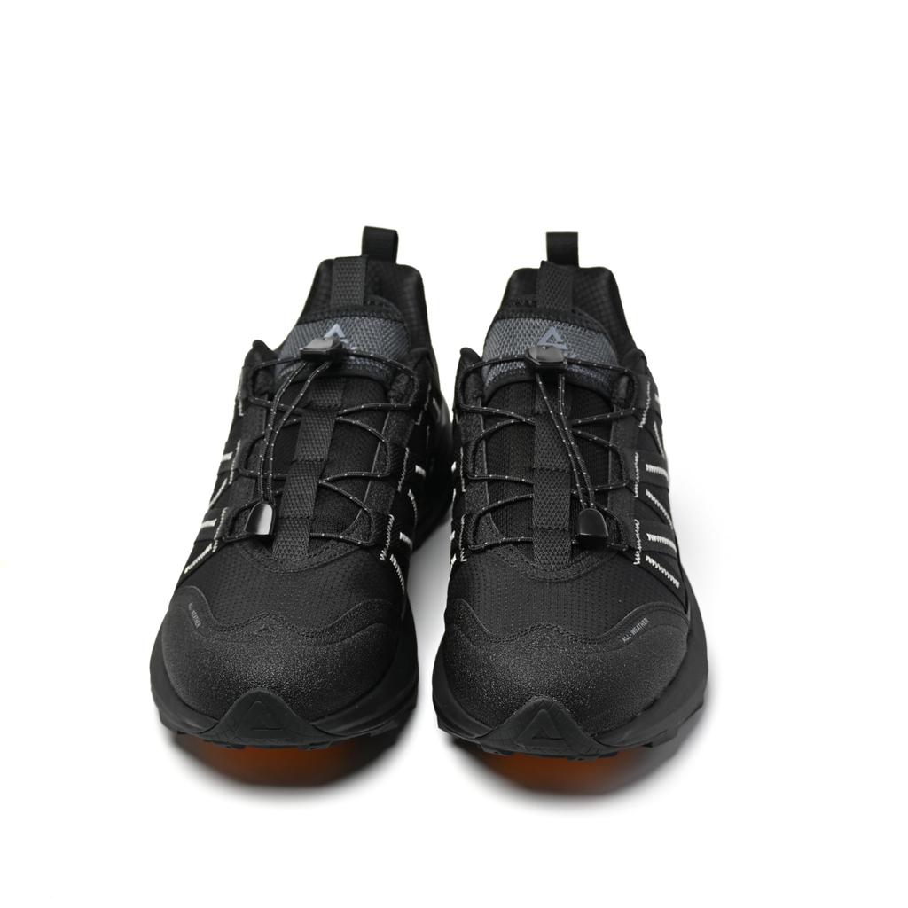 Peak TAICHI OUTDOOR EXT51371G Men's Outdoor Shoes, All Black, Size 26.0 cm, 2E