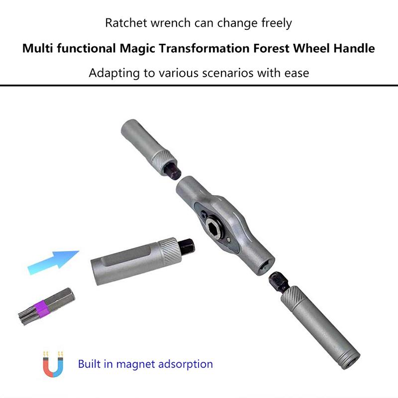 Precision Hand Tools Work 24 In 1 Multi-Purpose Ratchet Wrench Screwdriver Set Magnetic Bits Tools Set Diy Household Repair Tool