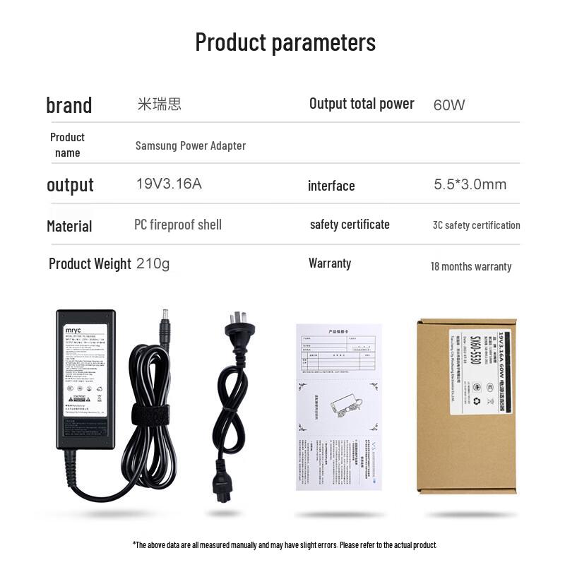 Mryc Samsung Laptop Charger