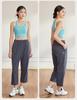 Plus Size Women's Slimming Quick-Dry Harem Pants - Lightweight, Loose, and Cropped for Summer Comfort