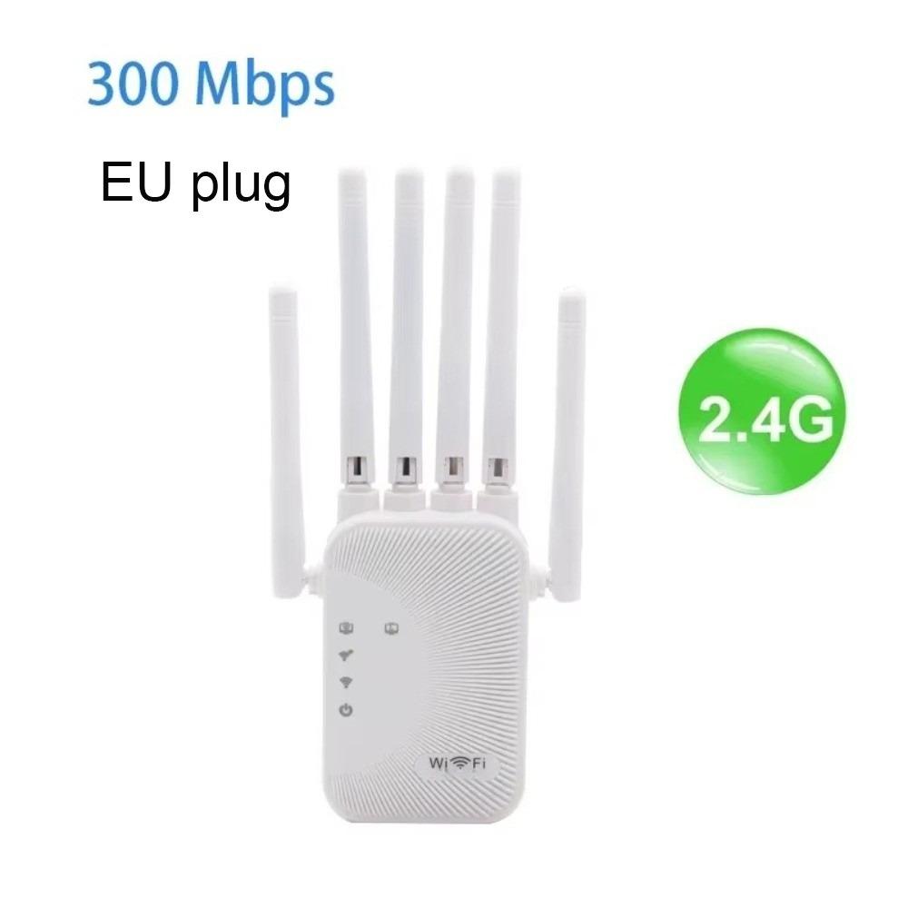 

Plastic WiFi Extender 300Mbps/1200Mbps Network Expander Amplifier Wifi Repeater Wireless Network 300Mbps-EU plug