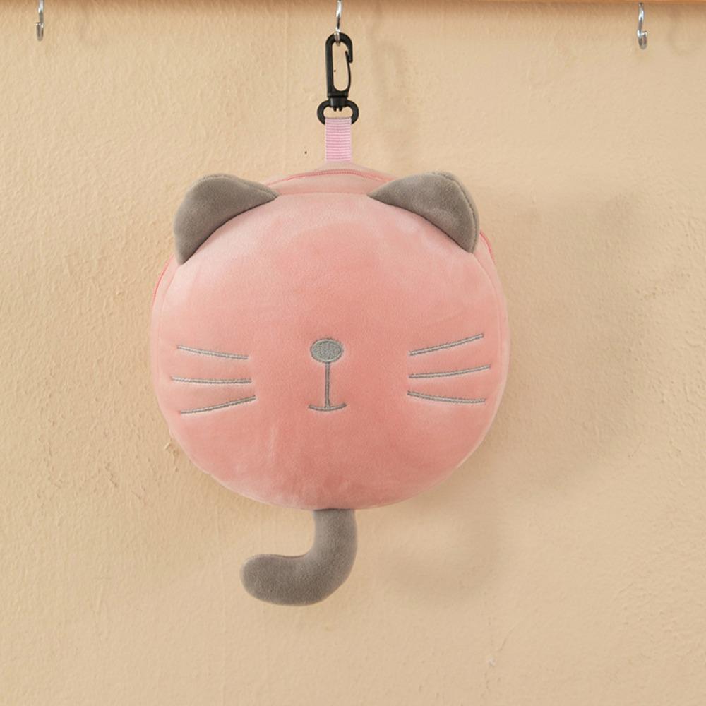 2 In 1 Neck Pillow Velvet Sleeping Mask New Travel Eye Cover Office