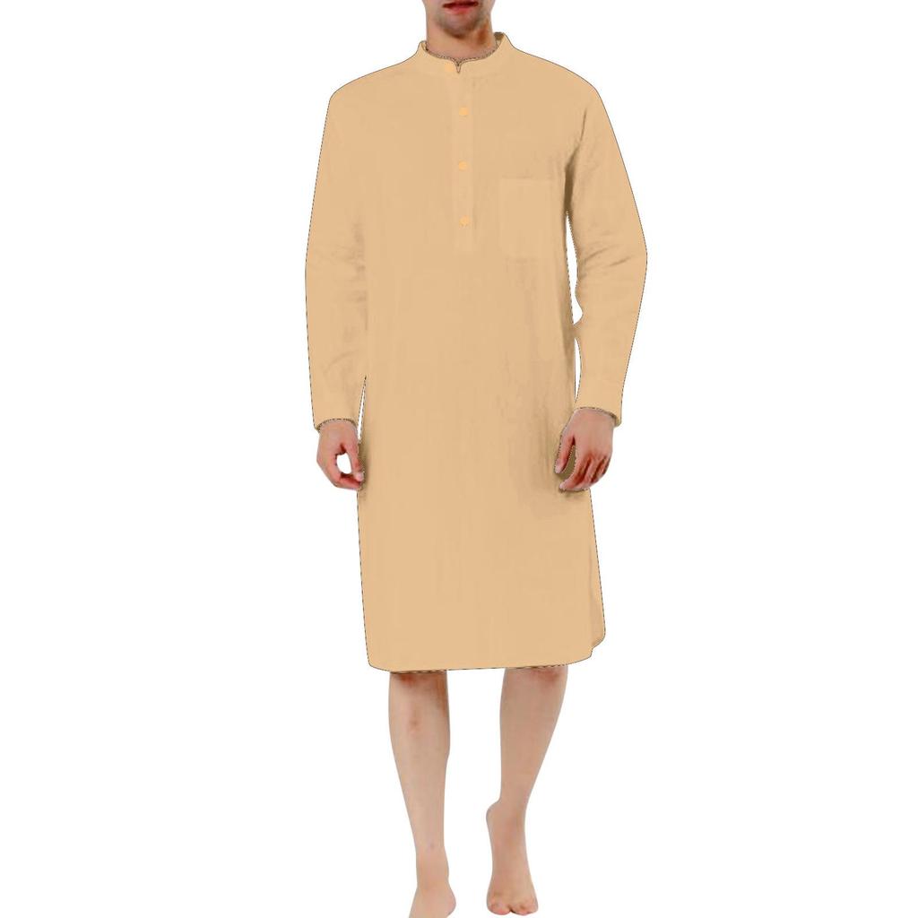Men's Middle Eastern Muslim Robe Shirt