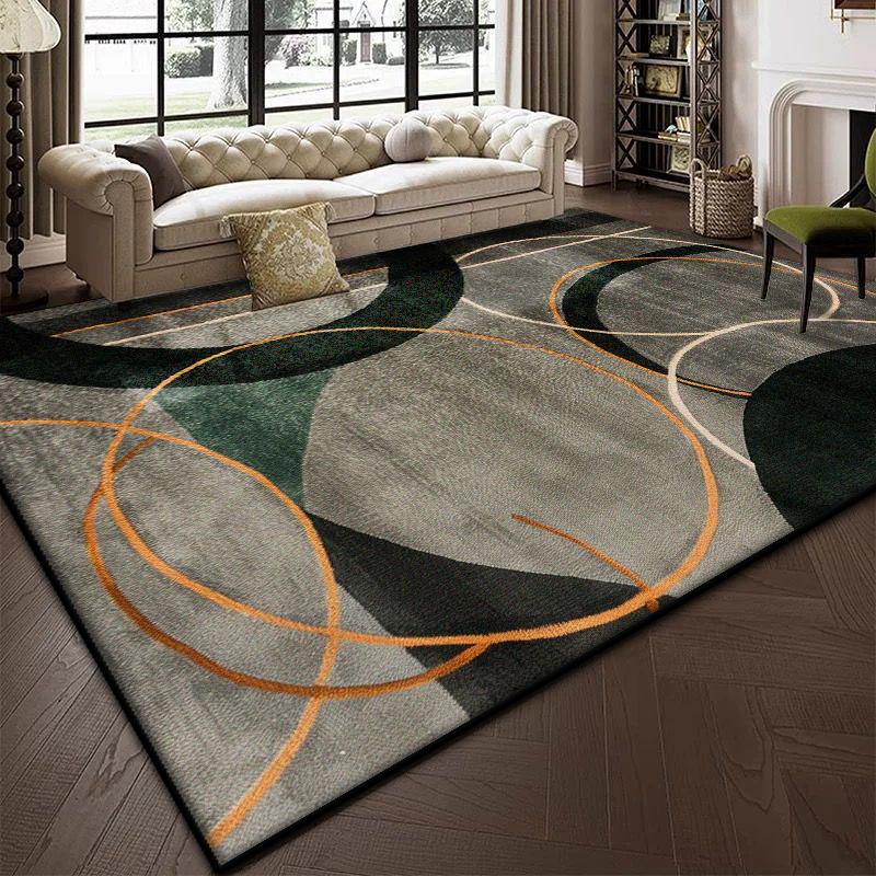 Nordic Abstract Large Living Room Carpets Luxury Decoration Home Sofa Fluffy Plush Rug 200x300CM Bedroom Antiskid Soft Mat Floor
