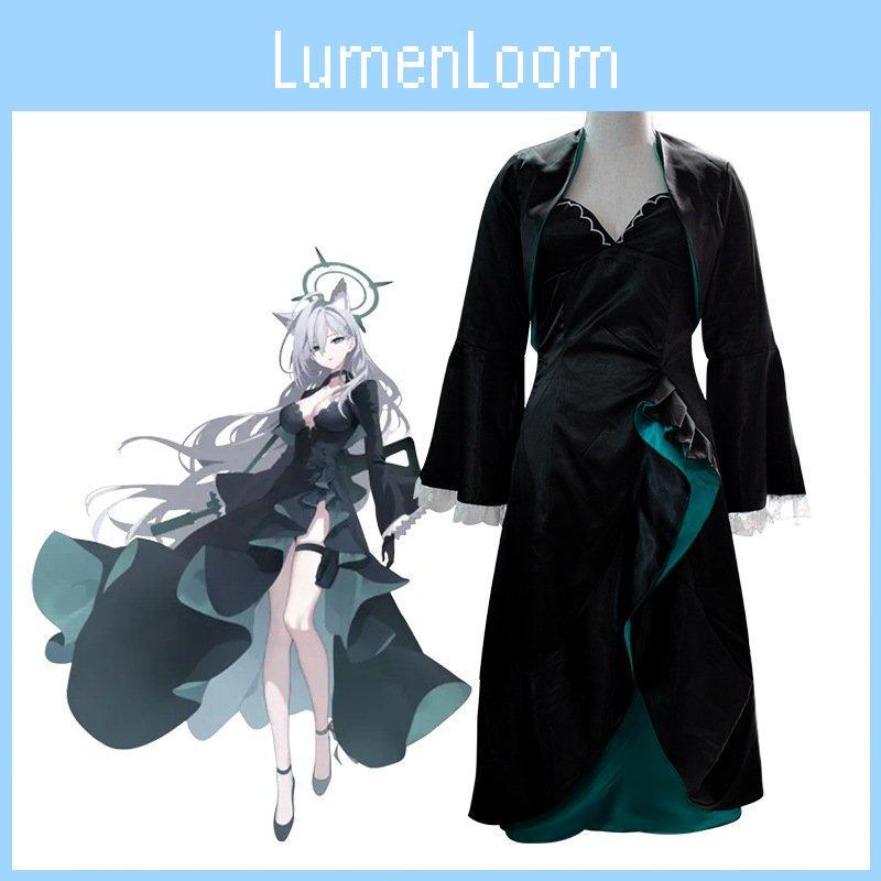 Elegantes 2024 Dark Style Cosplay-Outfit Für Rollenspiele Mit Ausgestelltem Rock