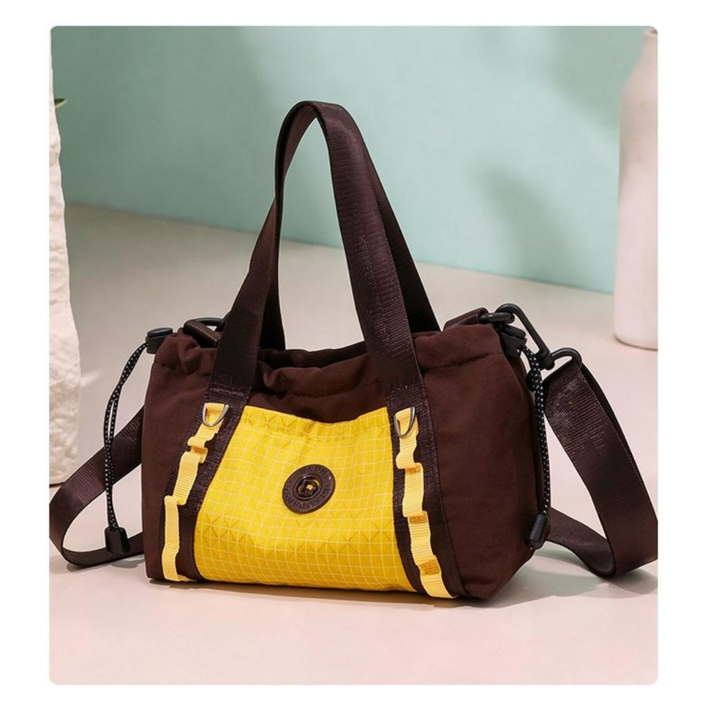 Tote Bag Women Oxford Multi Compartment Handheld Crossbody Daily