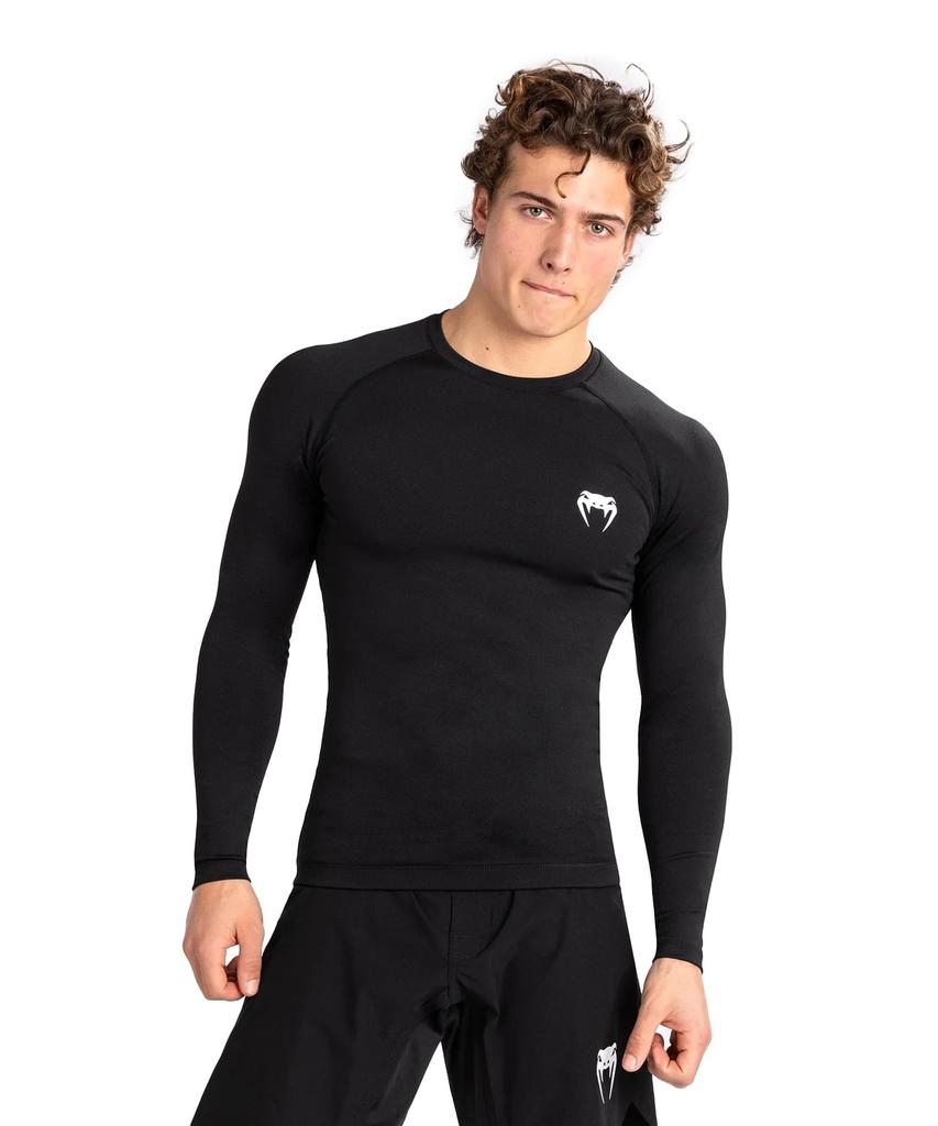 Venum Standard Rashguard Men's Black/White